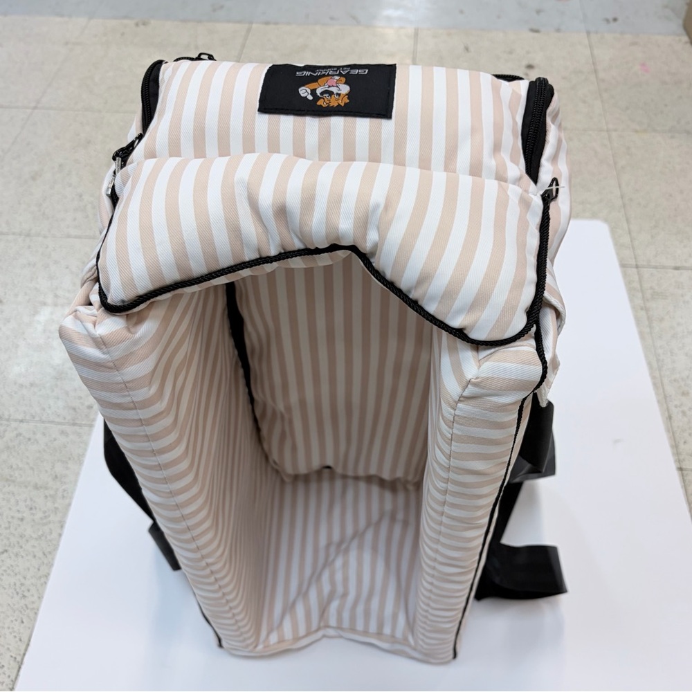 Striped Pet Carrier Bag